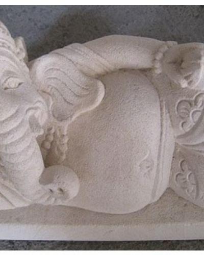 Patung Ganesha tidur