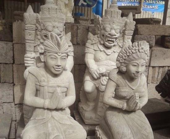 Patung Ukiran Bali Motif Orang
