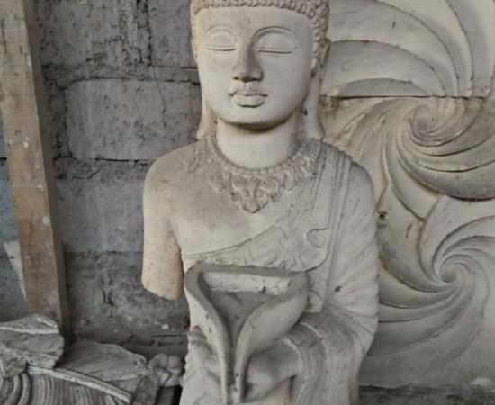 Patung Batu Buddha Bali