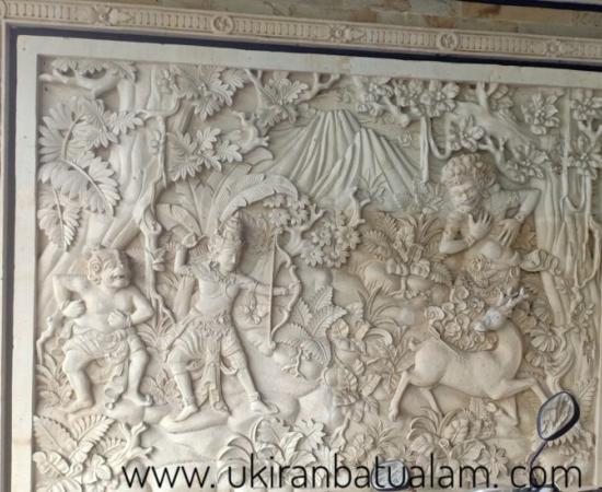 Relief dinding mahabrata