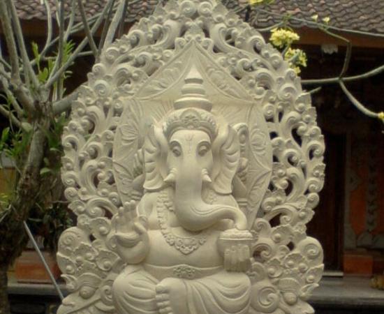 ganesha sculpture stone